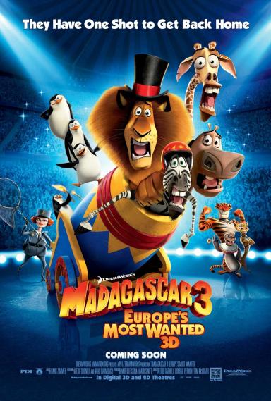 მადაგასკარი 3  / Madagascar 3: Europe's Most Wanted ქართულად